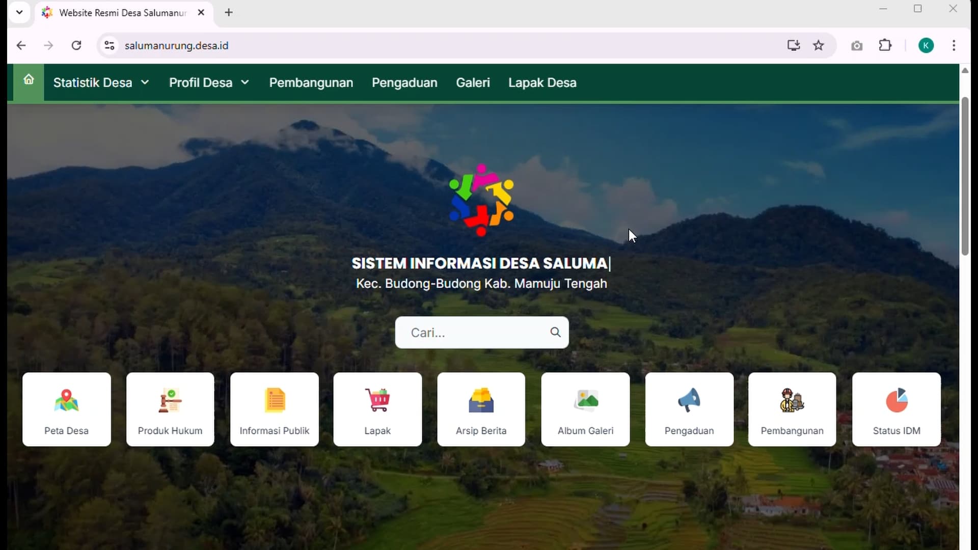 Website Desa Salumanurung